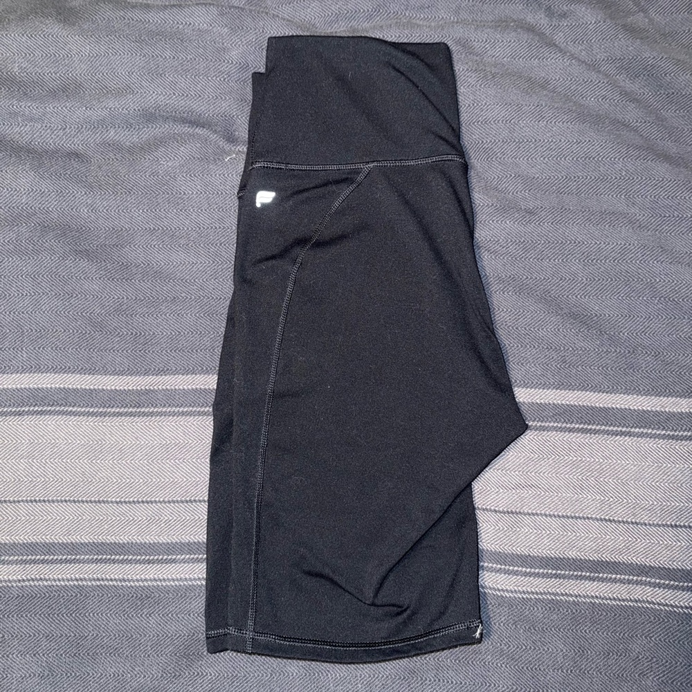 Fabletics Black Bike Shorts